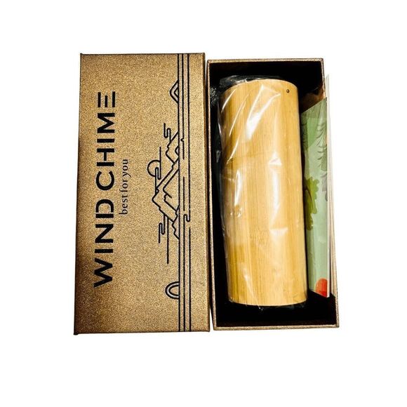 Bamboo Wind Chimes for Sound Therapy Tool Am Chord Summer - Picture 9 of 9